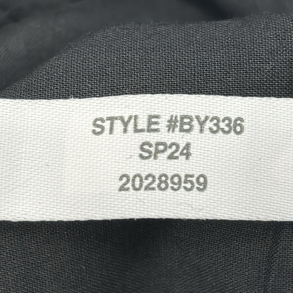 J Crew Factory Sleeveless ruffle eyelet top in Black NWT BY336 - Picture 10 of 12